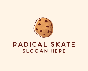 Chocolate Chip Cookie Biscuit logo design