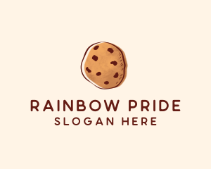 Chocolate Chip Cookie Biscuit logo design