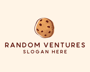 Chocolate Chip Cookie Biscuit logo design