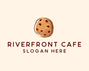 Chocolate Chip Cookie Biscuit logo design