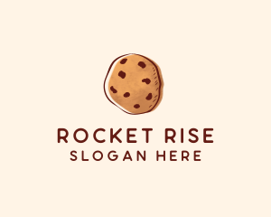 Chocolate Chip Cookie Biscuit logo design