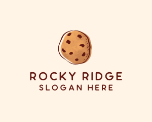 Chocolate Chip Cookie Biscuit logo design