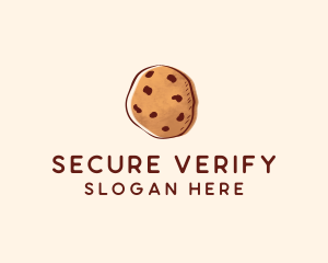 Chocolate Chip Cookie Biscuit logo design