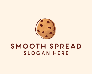 Chocolate Chip Cookie Biscuit logo design