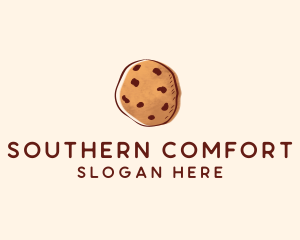 Chocolate Chip Cookie Biscuit logo design