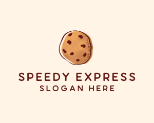 Chocolate Chip Cookie Biscuit logo design