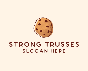 Chocolate Chip Cookie Biscuit logo design