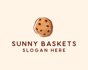 Chocolate Chip Cookie Biscuit logo design