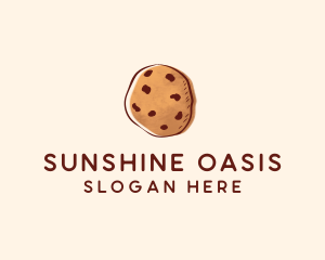 Chocolate Chip Cookie Biscuit logo design