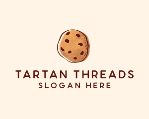 Chocolate Chip Cookie Biscuit logo design