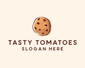 Chocolate Chip Cookie Biscuit logo design