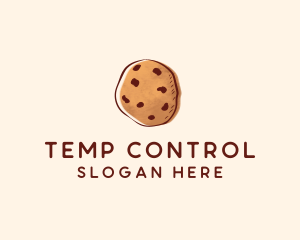 Chocolate Chip Cookie Biscuit logo design