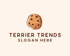 Chocolate Chip Cookie Biscuit logo design