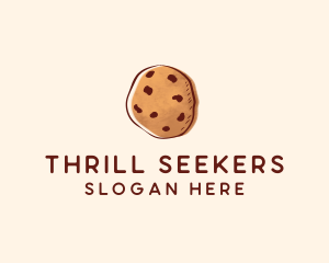 Chocolate Chip Cookie Biscuit logo design