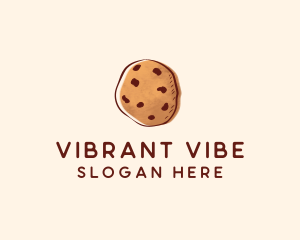 Chocolate Chip Cookie Biscuit logo design