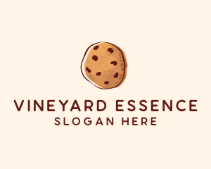 Chocolate Chip Cookie Biscuit logo design