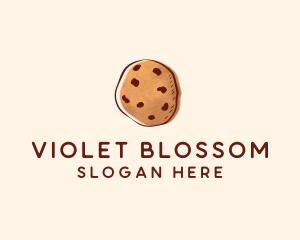 Chocolate Chip Cookie Biscuit logo design