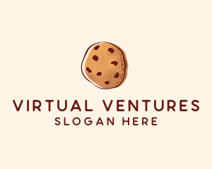 Chocolate Chip Cookie Biscuit logo design