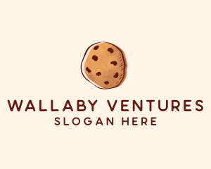 Chocolate Chip Cookie Biscuit logo design