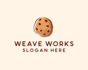 Chocolate Chip Cookie Biscuit logo design