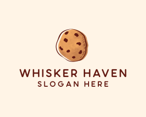 Chocolate Chip Cookie Biscuit logo design