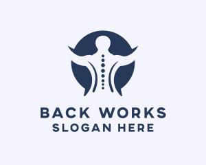 Spine Chiropractic Therapy  logo design