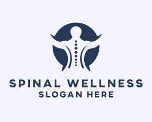 Spinal - Spine Chiropractic Therapy logo design