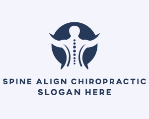 Spine Chiropractic Therapy  logo design