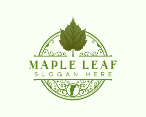 Vermont Maple Leaf logo design