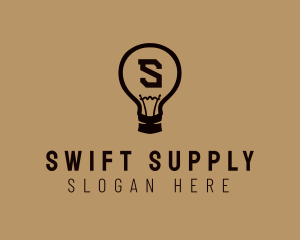 Supply - Incandescent Light Bulb logo design