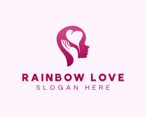 Mental Wellness Love logo design