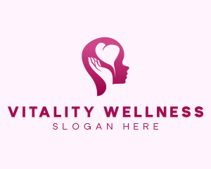 Mental Wellness Love logo design