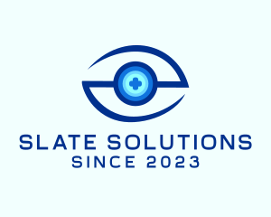 Letter S Eye Clinic logo design