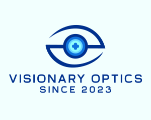 Optometry - Letter S Eye Clinic logo design