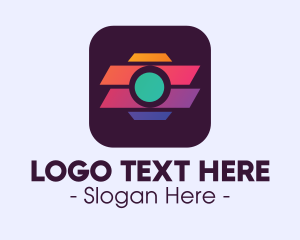 Digicam - Photo Editing Mobile App logo design