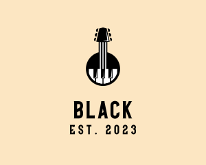 Guitar Piano Band logo design