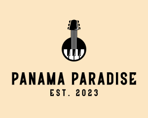 Guitar Piano Band logo design