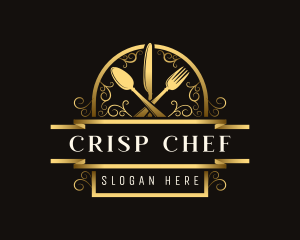 Luxury Cuisine Diner logo design