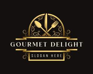Cuisine - Luxury Cuisine Diner logo design