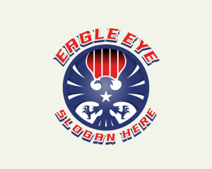 American Eagle Star logo design