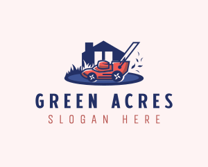 Lawn Mower Maintenance logo design