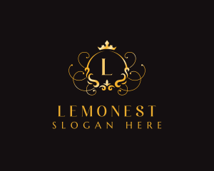 Luxury Crown Ornament Logo