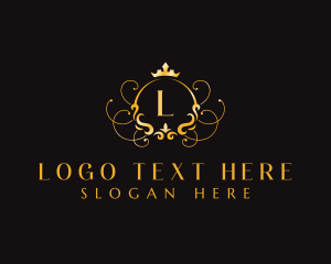 Luxury Crown Ornament Logo