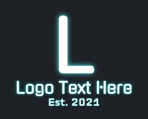 Futuristic - Big Futuristic Letter logo design