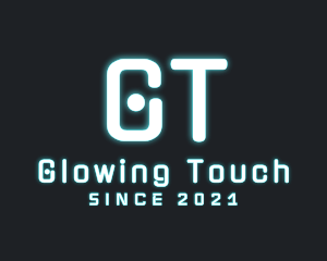 Big Futuristic Glow logo design