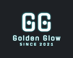 Big Futuristic Glow logo design