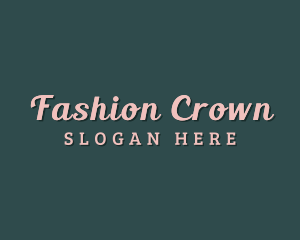 Fashion Wardrobe Shop logo design