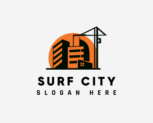 City Urban Construction logo design