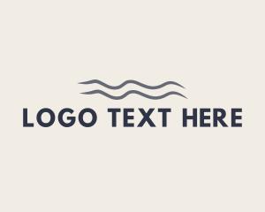 Fishing - Generic Professional Wave Wordmark logo design