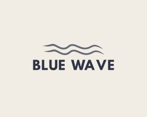 Generic Professional Wave Wordmark logo design